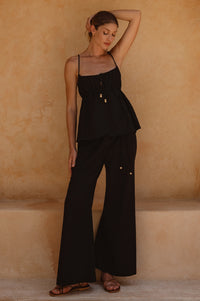 Layla Linen Top (Sale)