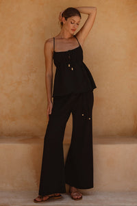 Layla Linen Top (Sale)