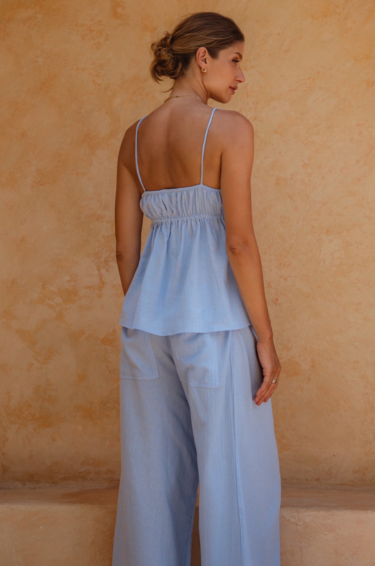 Layla Linen Top (Sale)