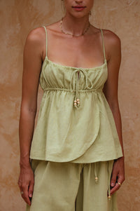 Layla Linen Top (Sale)