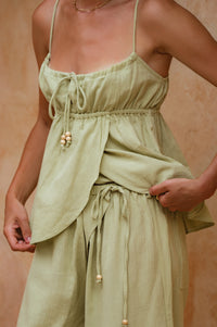 Layla Linen Top (Sale)