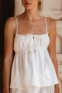 Layla Linen Top (Sale)