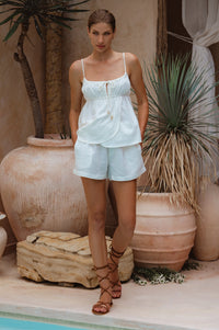 Layla Linen Top (Sale)