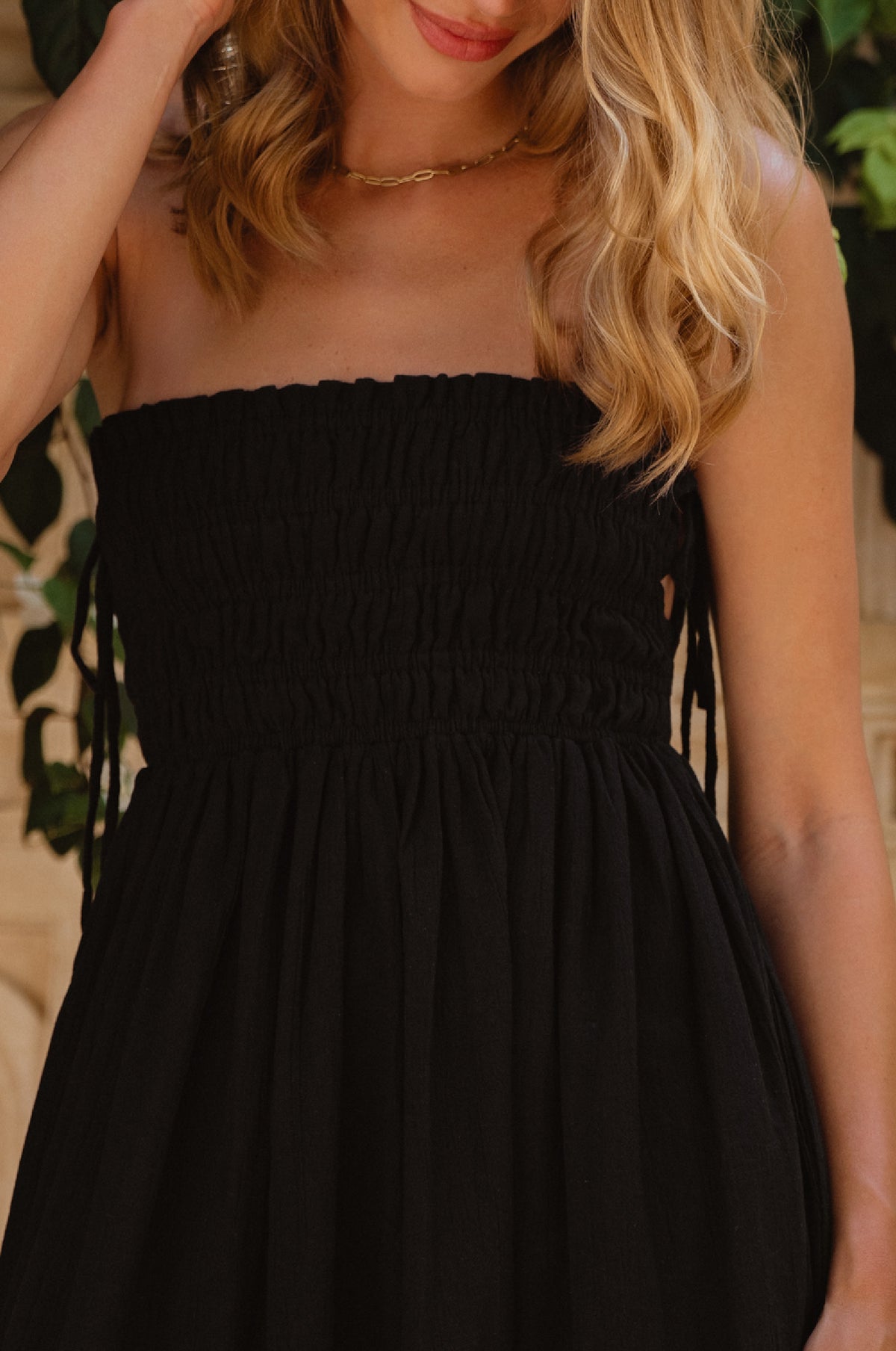 Luela Linen Maxi Dress