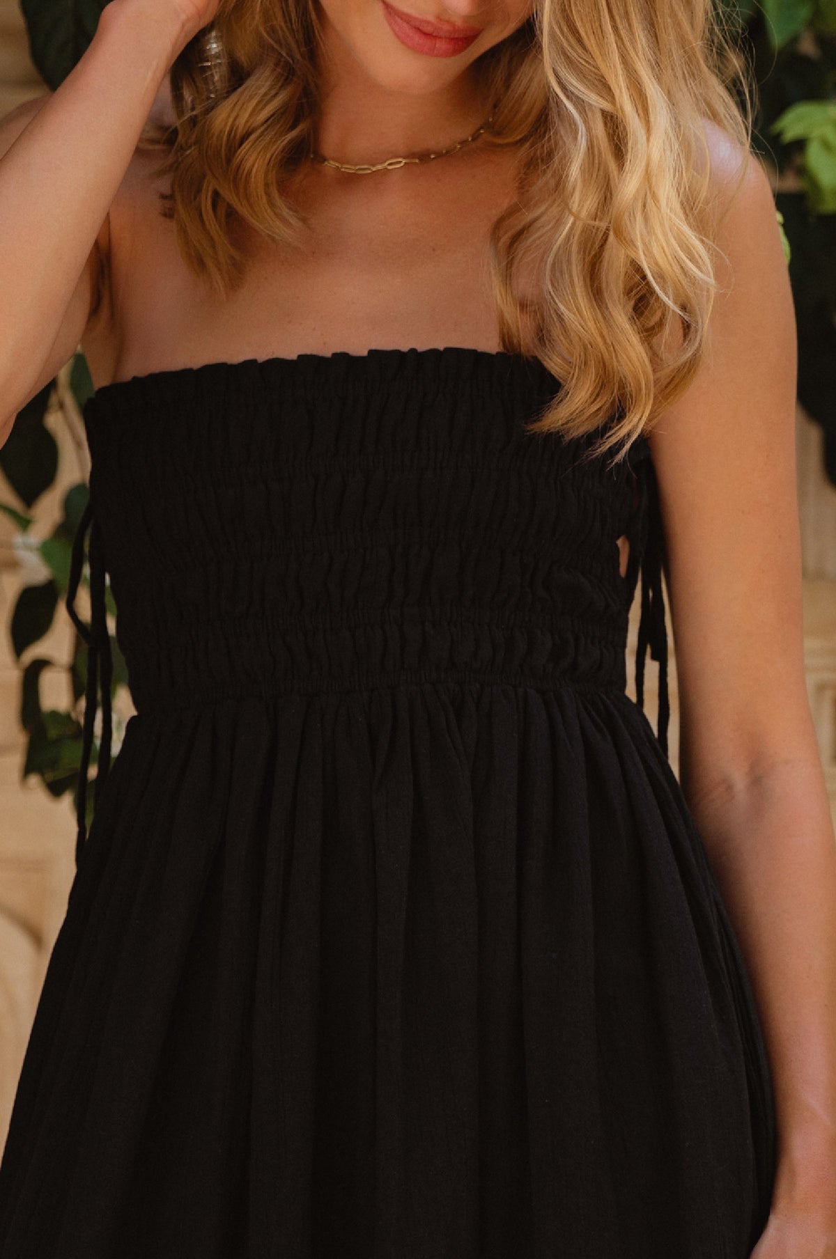 Luela Linen Maxi Dress