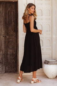 Luela Linen Maxi Dress