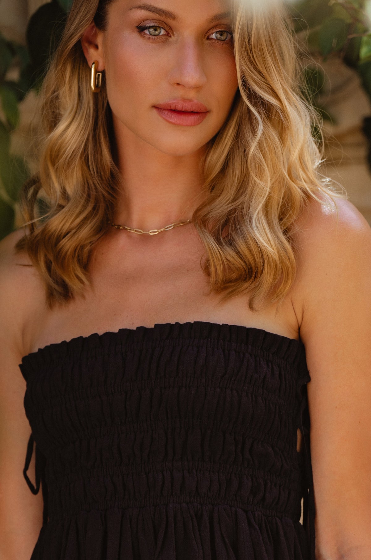 Luela Linen Maxi Dress