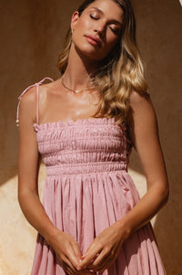 Luela Linen Maxi Dress