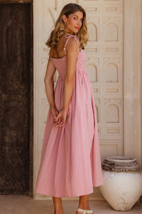 Luela Linen Maxi Dress