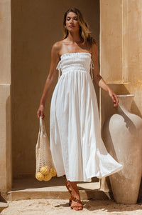 Luela Linen Maxi Dress