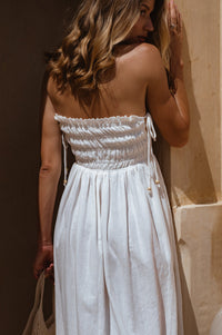 Luela Linen Maxi Dress