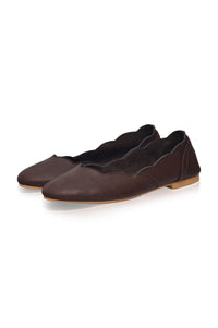 Milan Leather Ballet Flats (Sz. 4, 9.5 & 11)