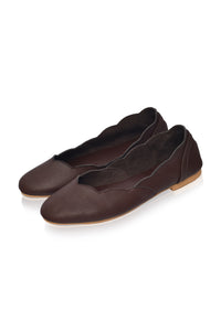 Milan Leather Ballet Flats (Sz. 4, 9.5 & 11)