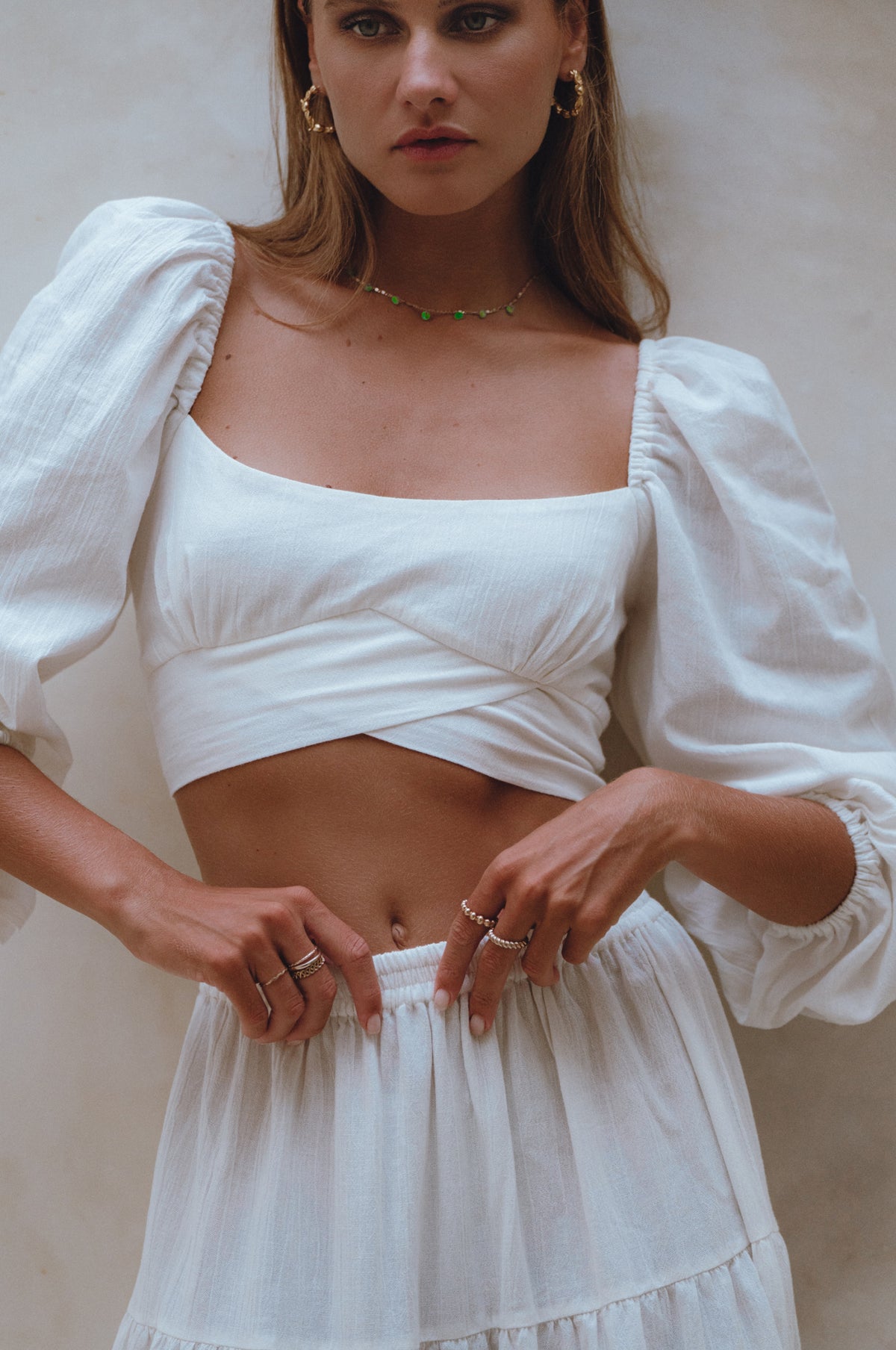 Mumbai Maxi Linen Skirt