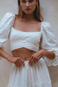 Mumbai Maxi Linen Skirt