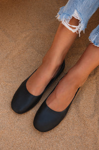 Naples Leather Ballet Flats