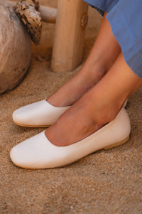 Naples Leather Ballet Flats