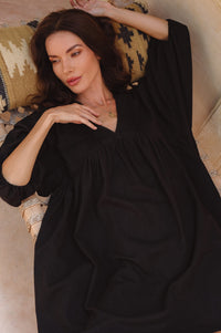 Palmira Handcrafted Linen Mini Dress