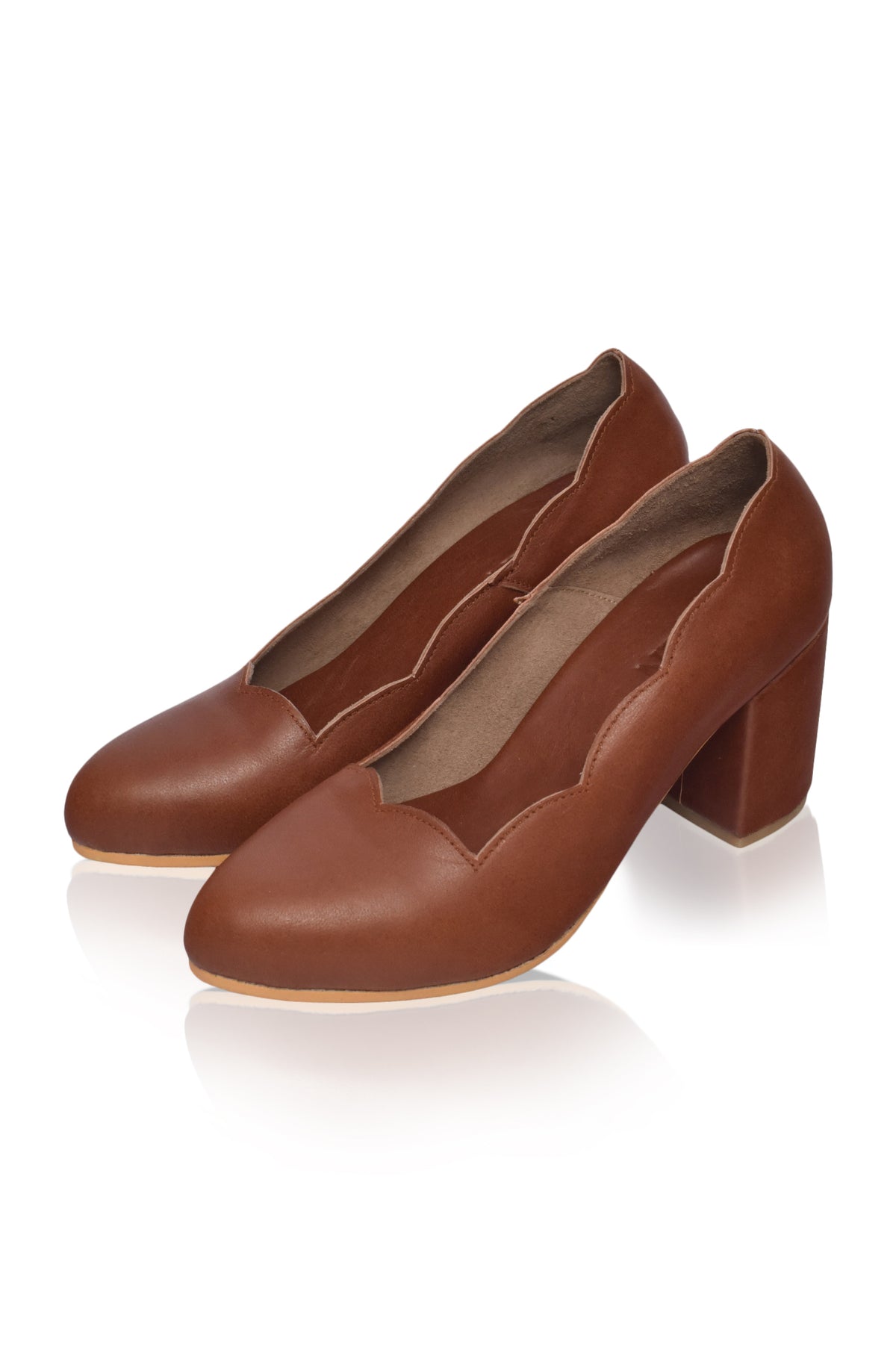 Alia Classic Leather Heels