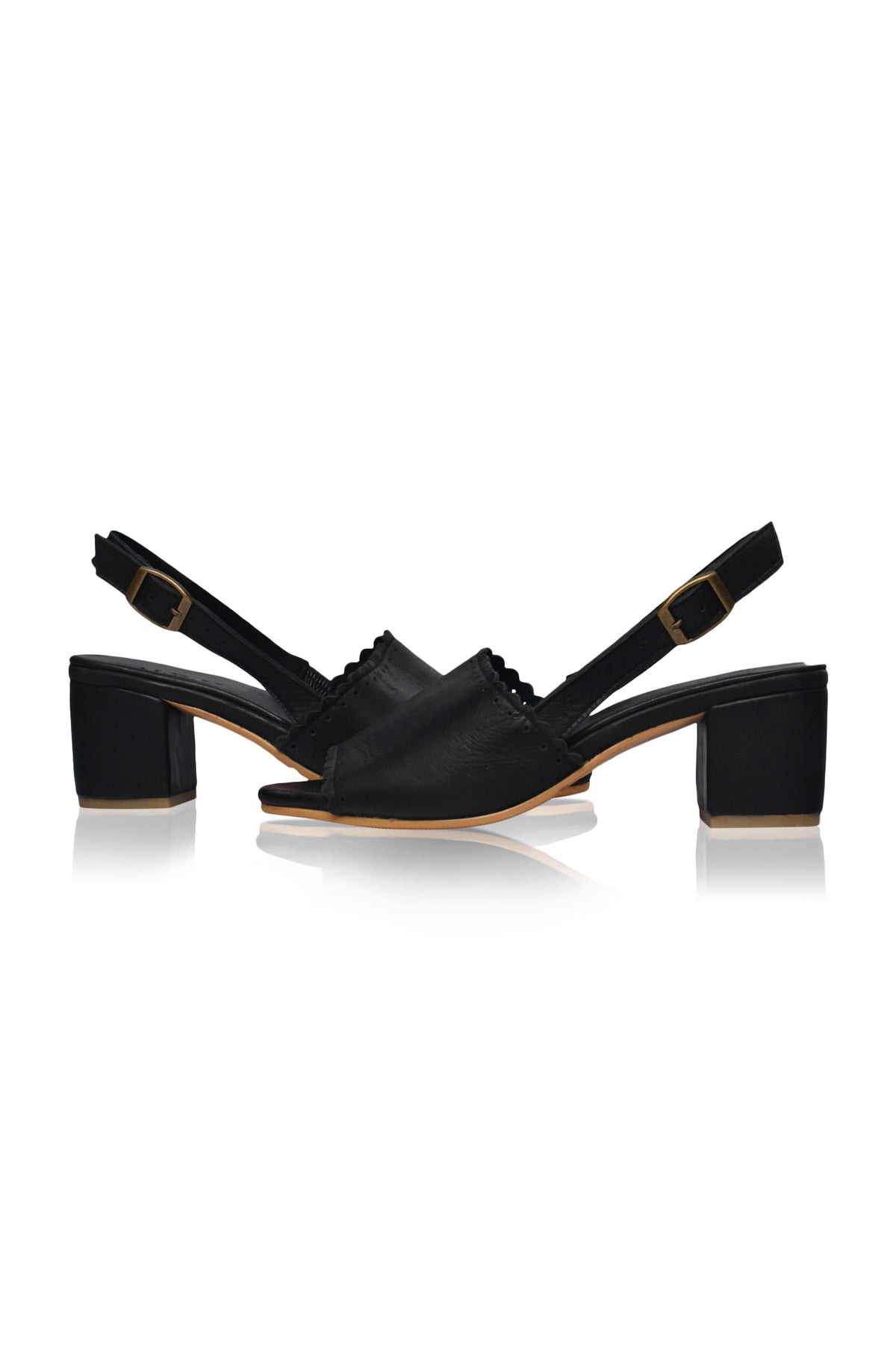 Amber Low Heel Sandals