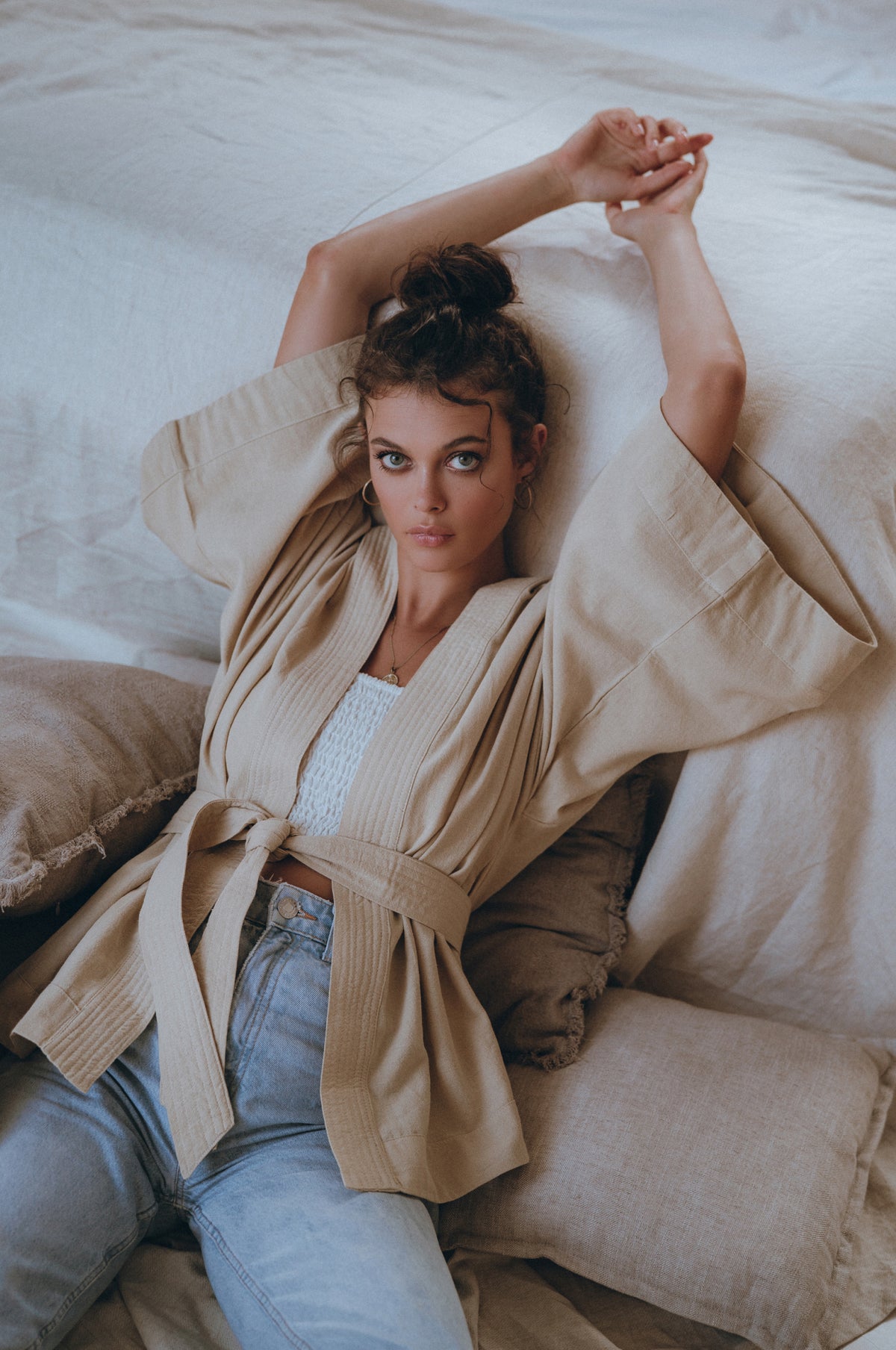 Antibes Linen Kimono (Sale)