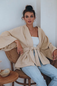 Antibes Linen Kimono (Sale)