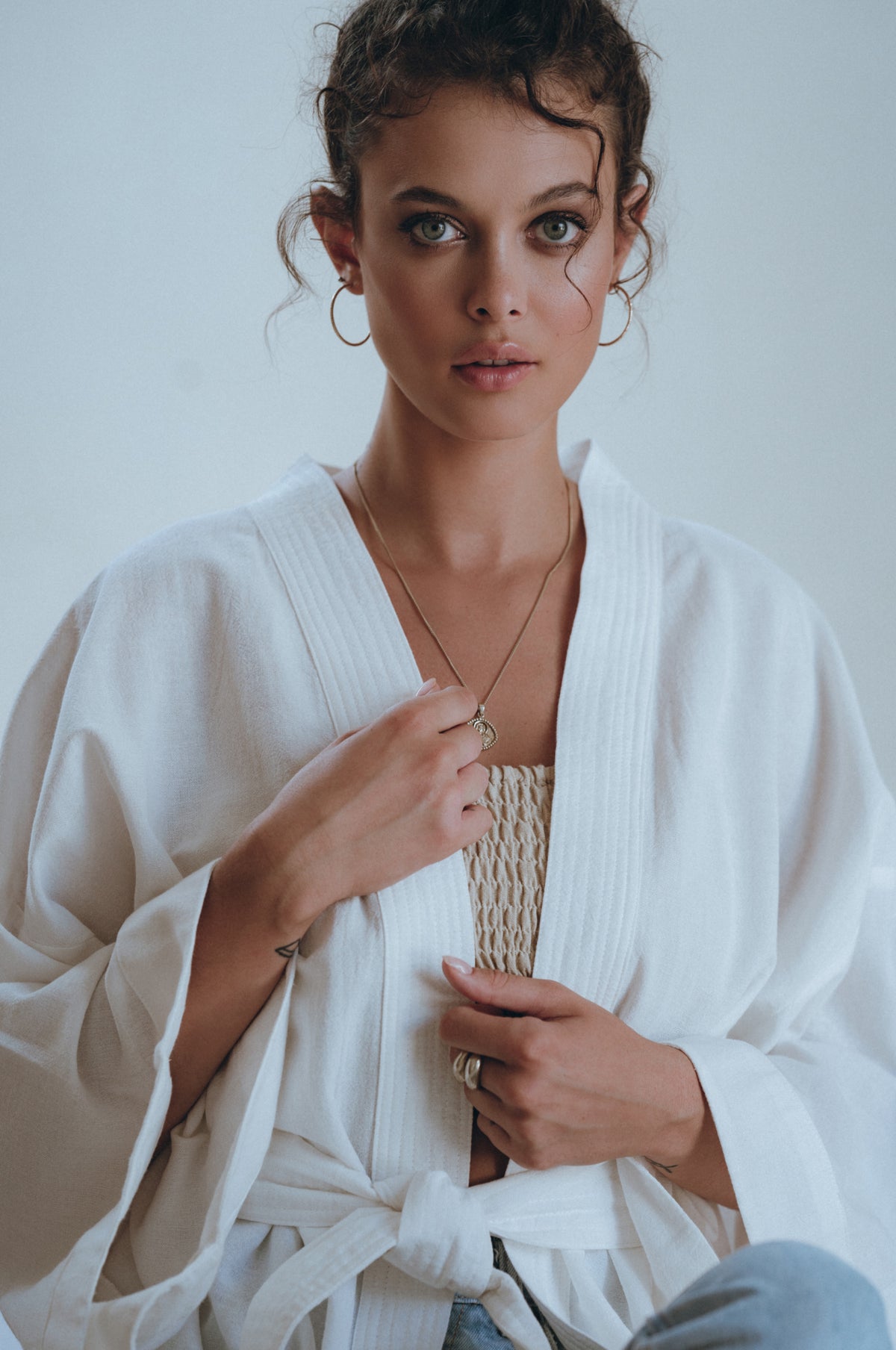 Antibes Linen Kimono (Sale)