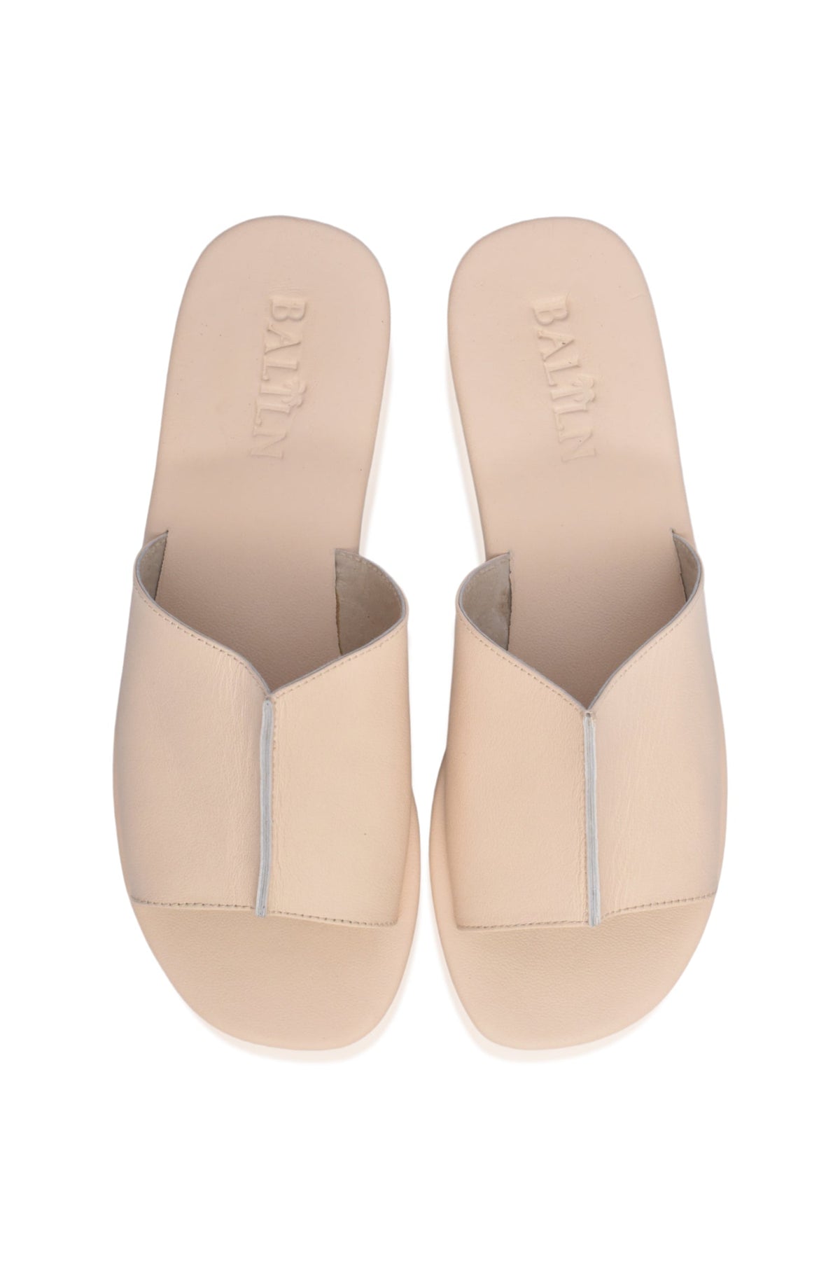 Bilbao Leather Slides