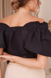 Estelle Linen Top (Sale)