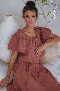 Estelle Linen Top (Sale)