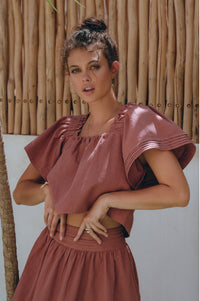 Estelle Linen Top (Sale)