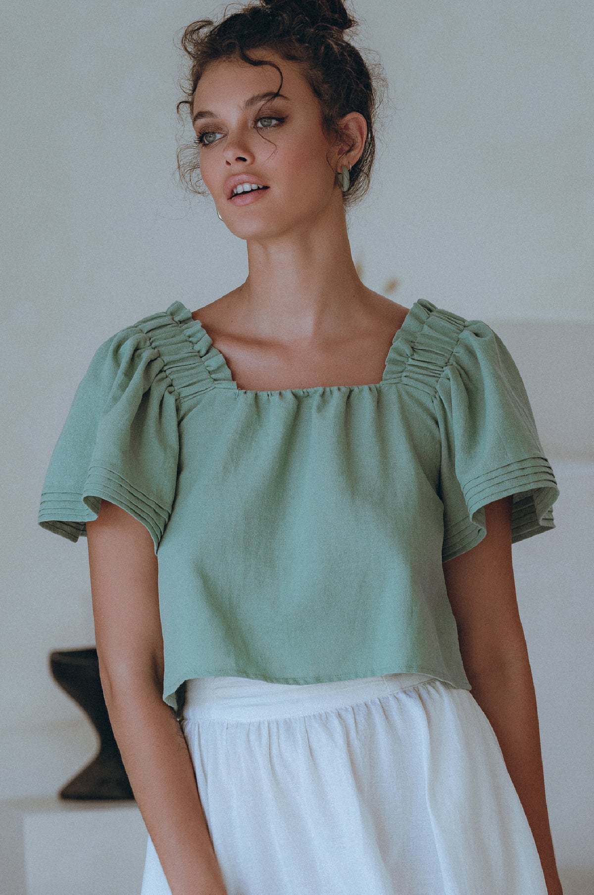 Estelle Linen Top (Sale)
