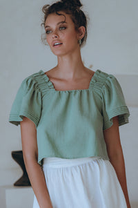 Estelle Linen Top (Sale)
