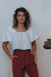 Estelle Linen Top (Sale)