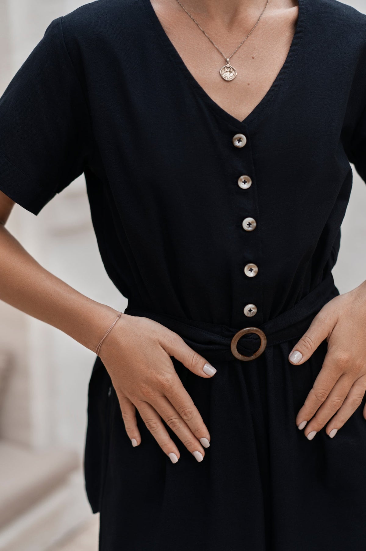 Evora Linen Jumpsuit (Sale)