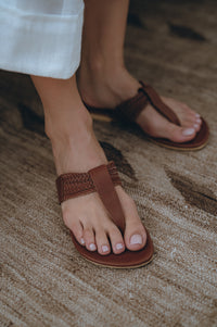 Islander Thong Leather Sandals