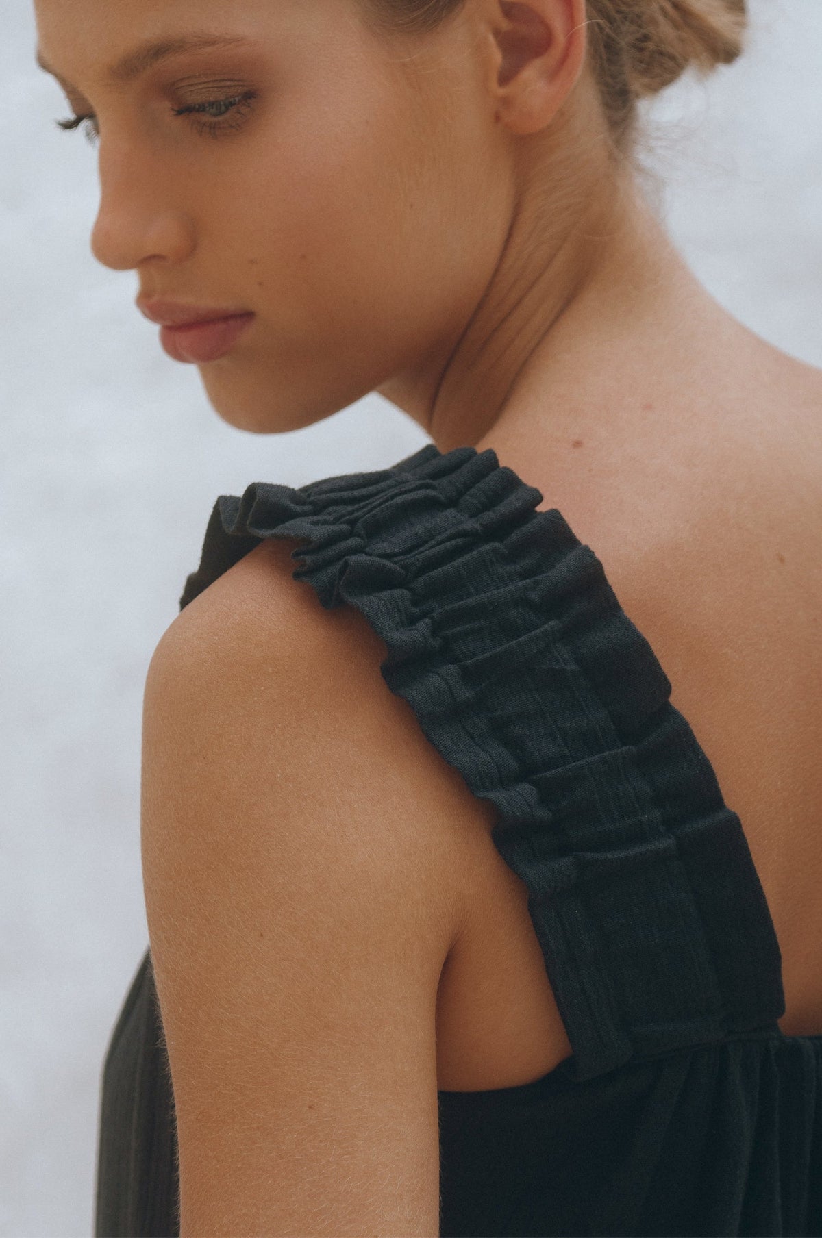 La Palma Linen Maxi Dress