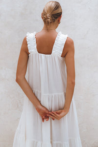 La Palma Linen Maxi Dress