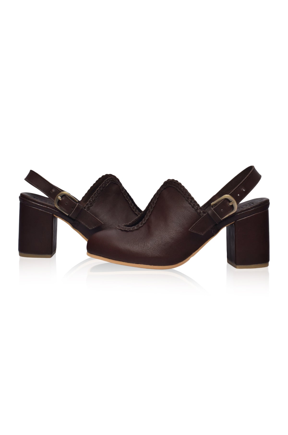 Lola Leather Mules