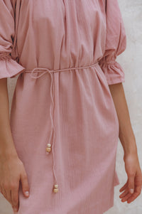 Medea Linen Mini Dress (Sale)