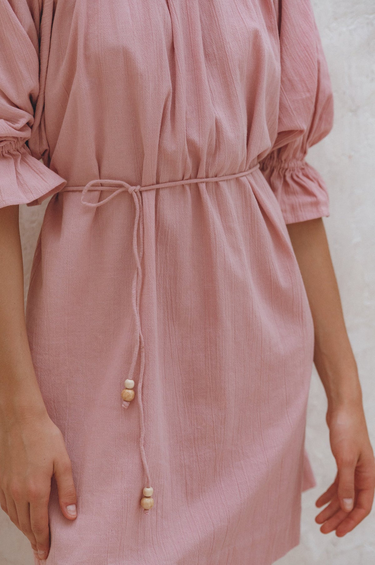 Medea Linen Mini Dress (Sale)