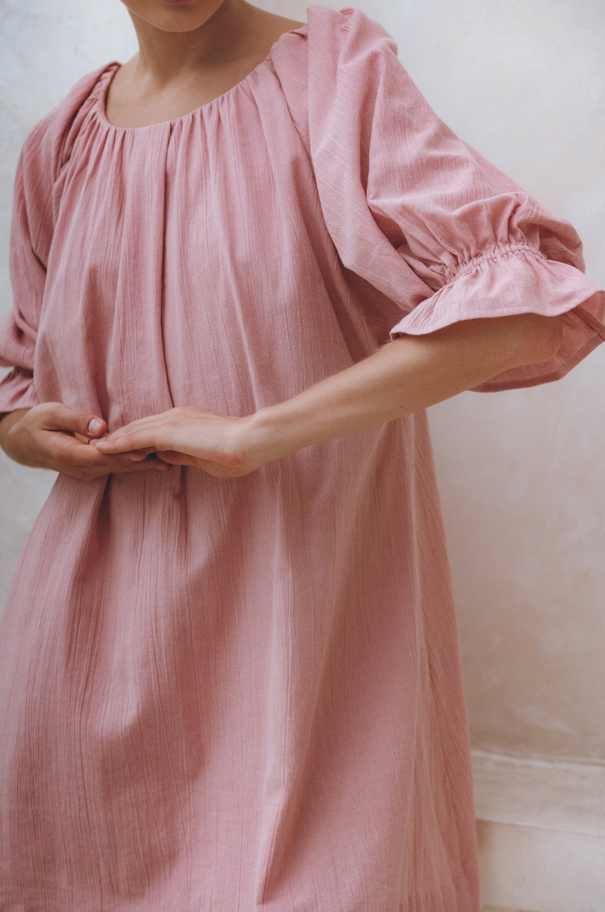 Medea Linen Mini Dress (Sale)