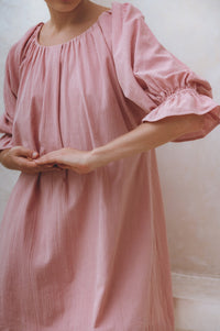 Medea Linen Mini Dress (Sale)