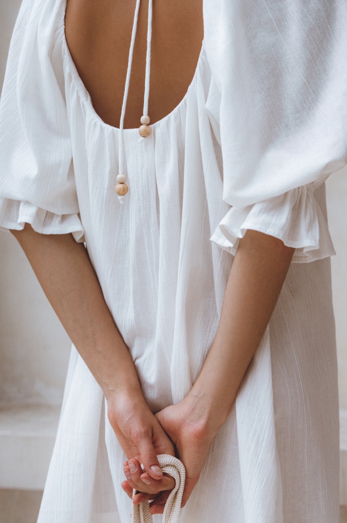 Medea Linen Mini Dress (Sale)