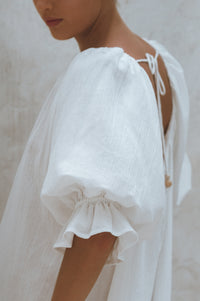 Medea Linen Mini Dress (Sale)