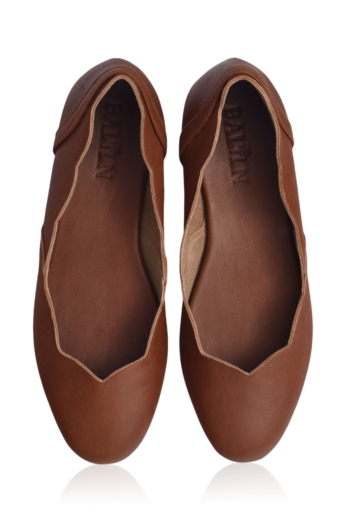 Milan Leather Ballet Flats