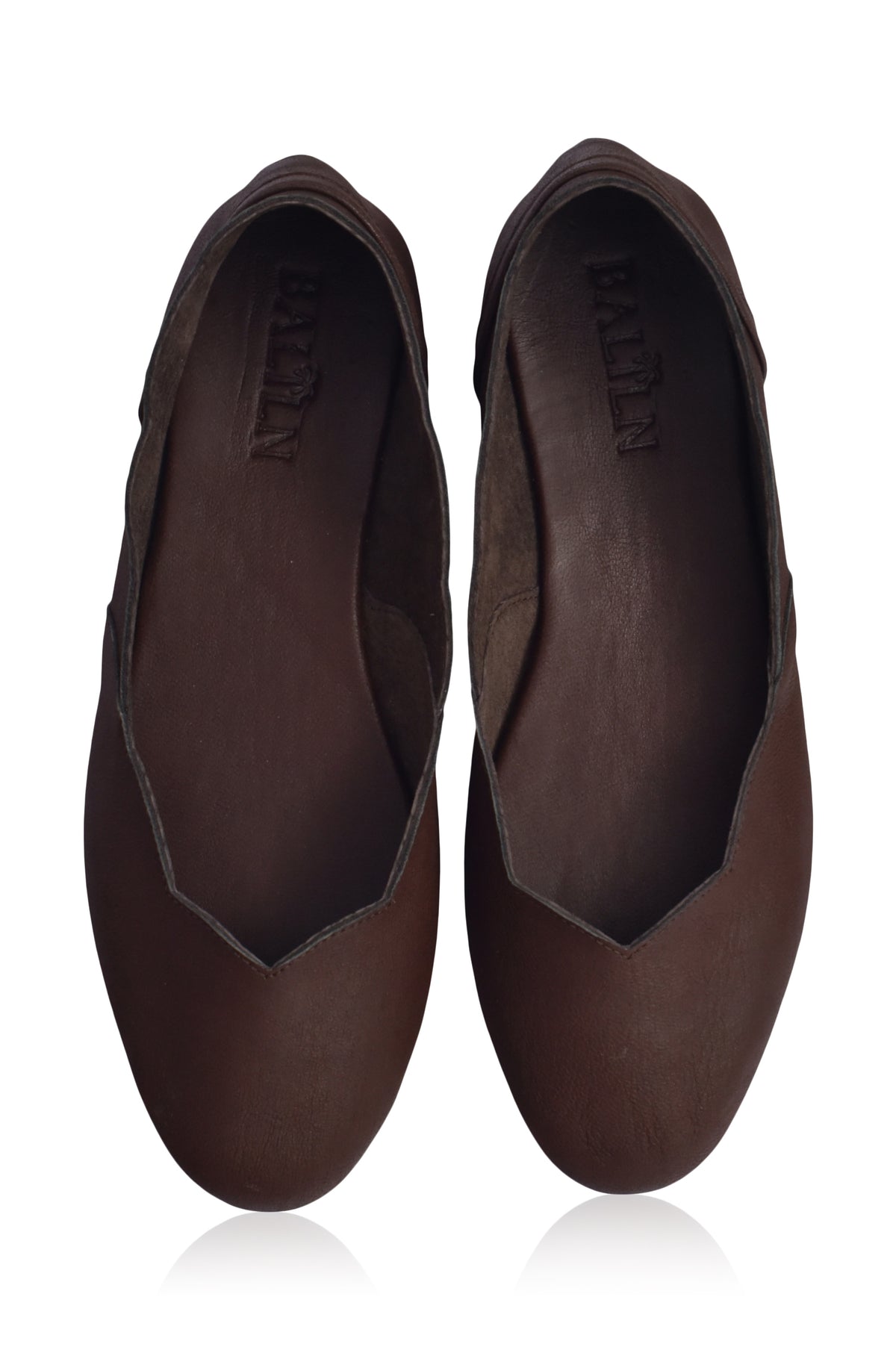 Milan Leather Ballet Flats