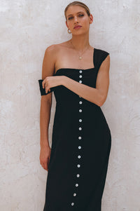 Mira Linen Midi Dress