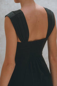 Mira Linen Midi Dress