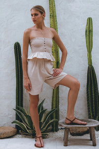 Mykonos Linen Shorts (Sale)